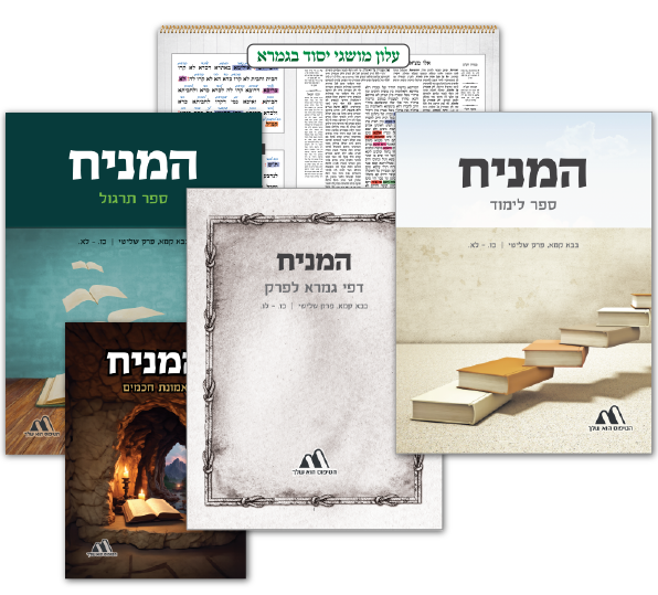 הטיפוס הוא שלך - המניח - ערכת לימוד גמרא