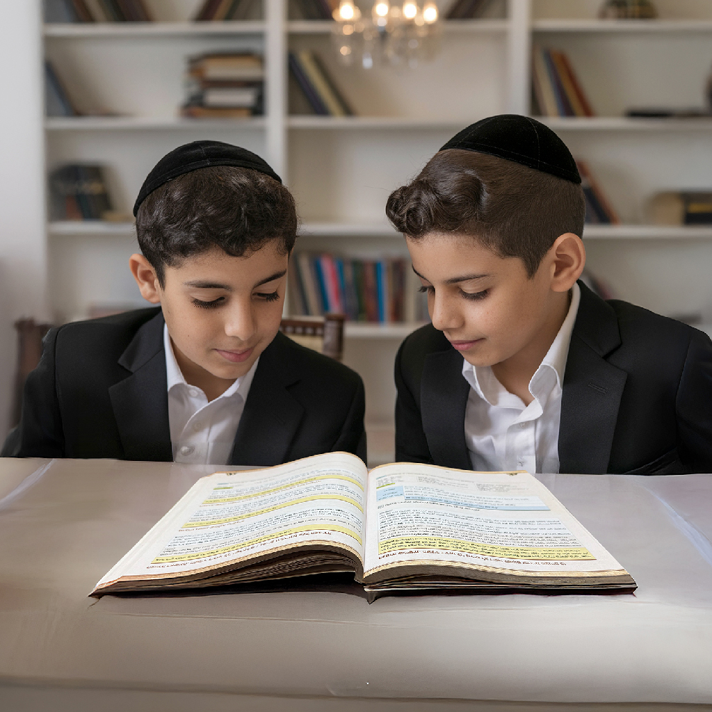 ילדים לומדים גמרא - עם ערכת אלו מציאות