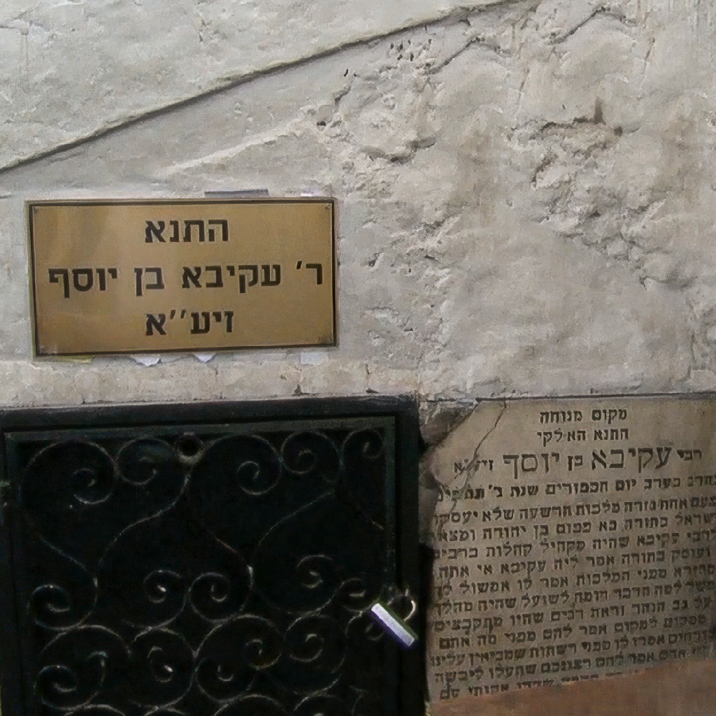 ציון רבי עקיבא - טבריה